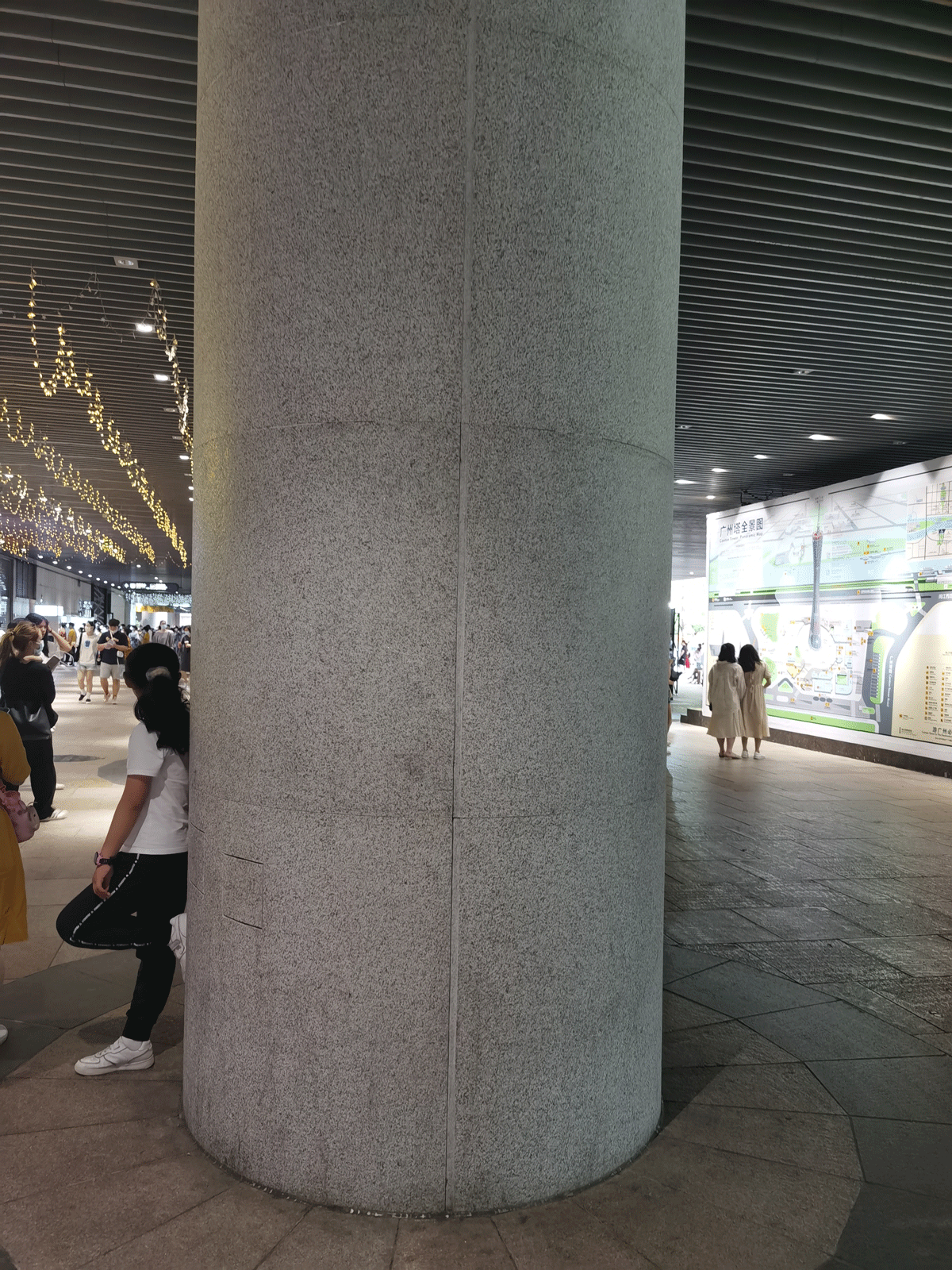 石纹包柱铝单板2